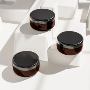 The Salt Caravan gift set with three small sea salt jars on a clean neutral background